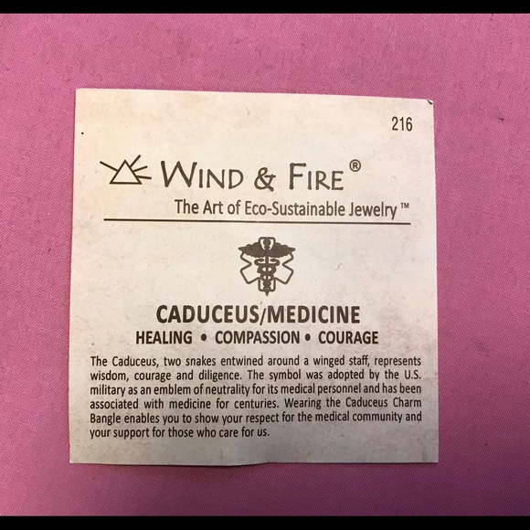 Wind & Fire charm bracelet - Picture 2 of 3